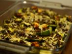 <strong>Zucchini</strong> gef&uuml;llt mit Gem&uuml;se und Quinoa - vegetarisch