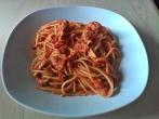 <strong>Spaghetti</strong> mit Thunfisch und Chili