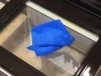 Glas-Ofentür reinigen