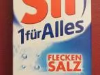 "Sil 1-für-Alles-Flecken-Salz" - genialer Universal-Fleckentferner