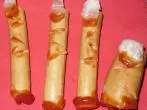Halloween-Spaß auf dem Buffet: Gruselige Würstchen
