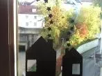 Häuser als Fensterdeko
