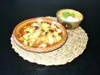 Scharfe Hähnchensuppe mit Tortillas