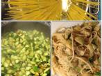 Spaghetti in Zucchini-Sahne-So&szlig;e - vegetarisch