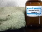 Blutflecken entfernen mit H2O2 3%