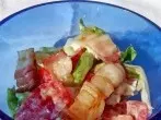 Warme Salatsoße