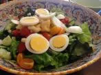 Fruchtig-herzhafter bunter Salat