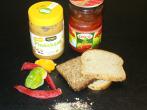 Leckerer Erdnuss-Chili-Brot-<strong>Snack</strong>