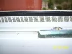 Klebereste von Fliegengitter entfernen