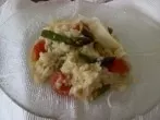 Risotto mit grünem Spargel - leichtes Frühlingsgericht