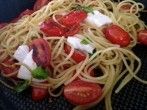 Tomaten-<strong>Mozzarella</strong>-Spaghetti