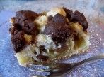 <strong>Apfelkuchen</strong> mit Dinkelmehl und marmorierten Streuseln