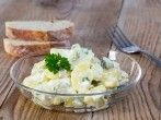 <strong>Kartoffelsalat</strong> mit selbst gemachter Mayonnaise