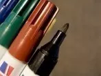 Grafitti am Autoanhänger