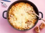 Gratin mit Gyros und Sauerkraut