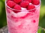 Schnelles Himbeerdessert