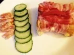 Bacon-Käse-Toast Snack