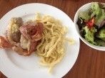 Schweinefilet im Speckmantel (Parmaschinken)