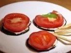 Tomaten-Auberginen Snack