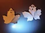 Halloween Blättergeister