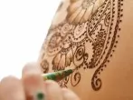 Chemotherapie-Tipp bei Haarausfall - Henna Tattoo