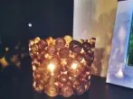 Kerzenhalter aus Altpapier basteln - Upcycling