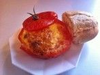 Leckeres Fr&uuml;hst&uuml;cksei in der Tomate