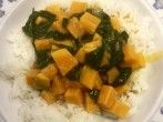 Vegetarisches Thai Curry aus <strong>S&uuml;&szlig;kartoffeln</strong>