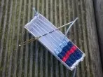 Mini-Webrahmen aus Streichholzschachtel basteln ~ DIY