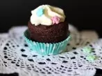 Schoko-Muffins mit Quark-Topping