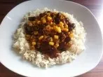 Chili con Carne mit Bohnen und Mais