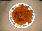 Karottenp&uuml;ree mit Fischst&auml;bchen
