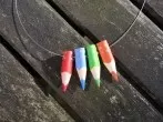Upcycling: Schmuck aus Buntstiftresten