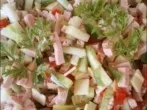 Sommerlicher Wurstsalat