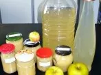 Fruchtig intensives Apfelwasser & Apfelmus
