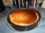 Einfacher Käsekuchen mit Boden