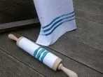 Streifen drucken mit Nudelholz