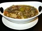 Kraftsuppe aus Gänseknochen zubereiten