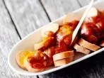 Currywurst (Oberländer) ohne Fett anbraten