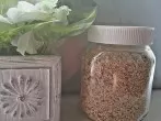 Leeres Nutella Glas zum Aufbewahren nutzen