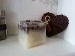 Kaffeebohnen-Duftkerze aus Resten herstellen