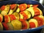 Auberginen-Zucchini-Auflauf nach Moussaka-Art
