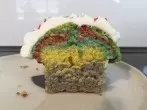 Regenbogen-Muffins