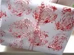 Rosen-Stempel aus Radicchio selber machen