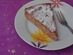 Apfelkuchen mit Kastanienmehl und Eiweißpulver