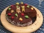 Bumerang-Schokoladenkuchen