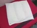 Kissen mit Mikrokugeln gegen Nackenschmerzen