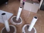 Katzen: Kratzbaum Ersatzstämme