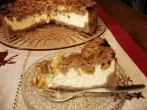 Weihnachtliche Quark-Schmand-Torte