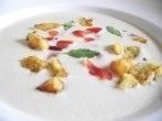Auberginen-<strong>Suppe</strong> mit Topping